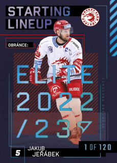 Jeřábek Jakub Starting Lineup 1of120 Tipsport extraliga 23/24 #87