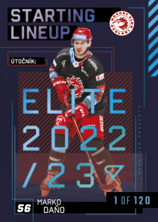 Daňo Marko Starting Lineup 1of120 Tipsport extraliga 23/24 #90