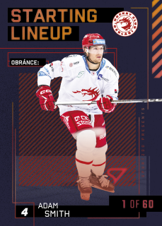 Smith Adam Starting Lineup 1of60 Tipsport extraliga 23/24 #3