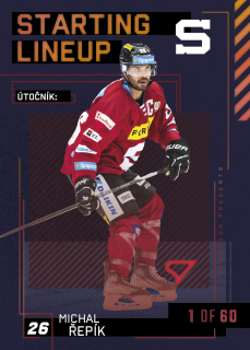 Řepík Michal Starting Lineup 1of60 Tipsport extraliga 23/24 #29
