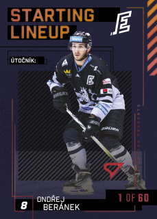 Beránek Ondřej Starting Lineup 1of60 Tipsport extraliga 23/24 #52