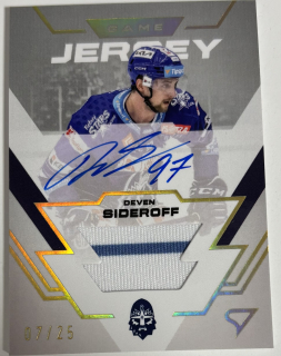 Game Jersey Auto Sideroff Deven 7/25 Tipsport Extraliga 23/24