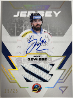 Game Jersey Auto Gewiese Petr 25/25 Tipsport Extraliga 23/24