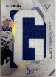 Letterology Ďaloga Marek G 3/9 Tipsport Extraliga 23/24