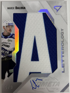 Letterology Ďaloga Marek A 5/9 Tipsport Extraliga 23/24