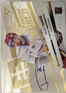 Tamáši Alex Around the World Signature 43/75 Tipsport extraliga 23/24