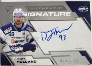  Holland Rhett Authentic Signature 70/130 Tipsport extraliga 23/24