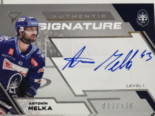 Melka Antonín Authentic Signature 33/130 Tipsport extraliga 23/24