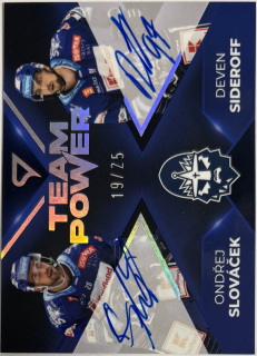 Slováček Ondřej /Deven Sideroff Team Power Signature 19/25 Tipsport extraliga 23/24