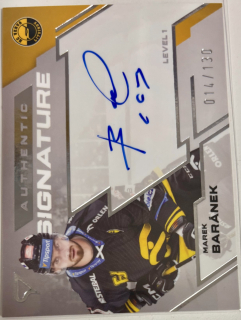 Baránek Marek Authentic Signature 14/130 Tipsport extraliga 23/24