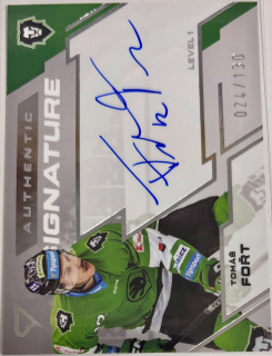 Fořt Tomáš Authentic Signature 24/130 Tipsport extraliga 23/24
