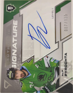 Pyrochta Filip Authentic Signature 7/130 Tipsport extraliga 23/24