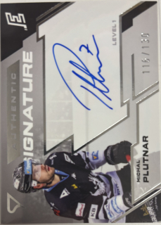 Plutnar Michal Authentic Signature 116/130 Tipsport extraliga 23/24