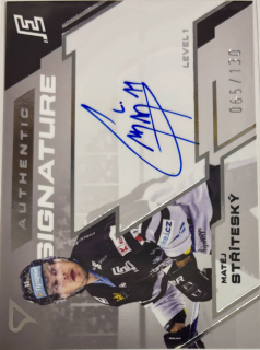 Stříteský Matěj Authentic Signature 65/130 Tipsport extraliga 23/24