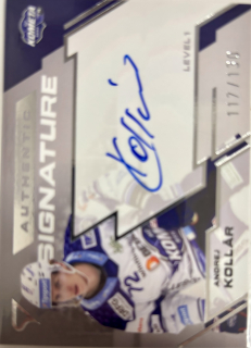 Kollár ANdrej Authentic Signature 117/130 Tipsport extraliga 23/24