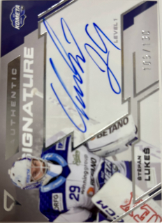 Lukeš Štěpán Authentic Signature 105/130 Tipsport extraliga 23/24