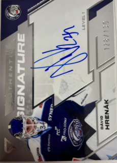 Hrenák Dávid Authentic Signature 128/130 Tipsport extraliga 23/24