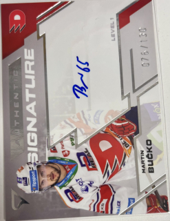 Bučko Martin Authentic Signature 76/130 Tipsport extraliga 23/24