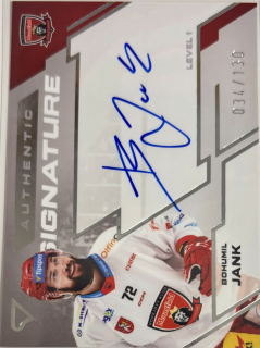 Jank Bohumil Authentic Signature 34/130 Tipsport extraliga 23/24