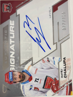 Chalupa Matěj Authentic Signature 77/130 Tipsport extraliga 23/24