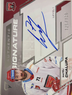 Chalupa Matěj Authentic Signature 125/130 Tipsport extraliga 23/24