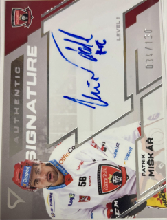 Miškář Patrik Authentic Signature 34/130 Tipsport extraliga 23/24