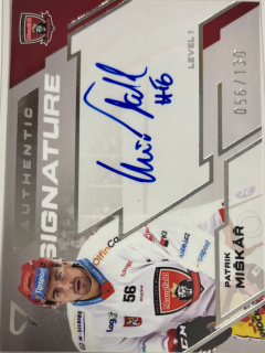 Miškář Patrik Authentic Signature 56/130 Tipsport extraliga 23/24