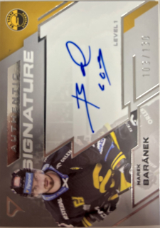 Baránek Marek Authentic Signature 103/130 Tipsport extraliga 23/24