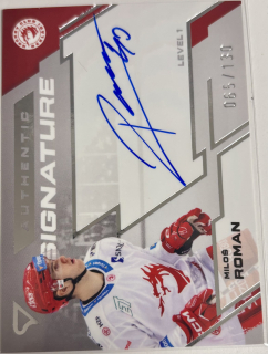 Roman Miloš Authentic Signature 65/130 Tipsport extraliga 23/24
