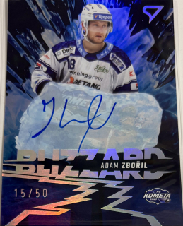 Zbořil Adam Blizzard Signature 15/50 Tipsport extraliga 23/24