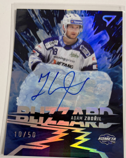 Zbořil Adam Blizzard Signature 10/50 Tipsport extraliga 23/24