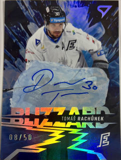 Rachůnek Tomáš Blizzard Signature 8/50 Tipsport extraliga 23/24