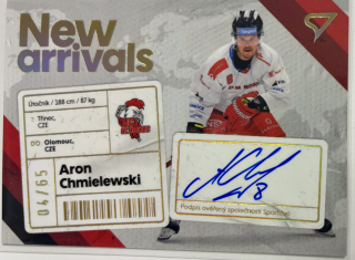 Chmielewski Aaron New Arrival signature 4/65 Tipsport extraliga 23/24