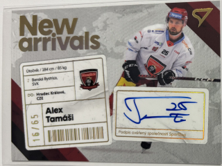 Tamáši Alex New Arrival signature 16/65 Tipsport extraliga 23/24