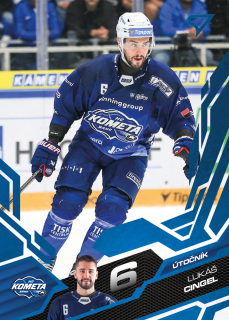 Cingel Lukáš Azure Blue Tipsport extraliga 25/26 #8