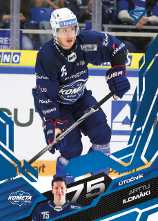 Ilomäki Arttu Azure Blue Tipsport extraliga 25/26 #11