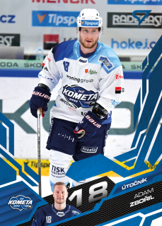 Zbořil Adam Azure Blue Tipsport extraliga 25/26 #16