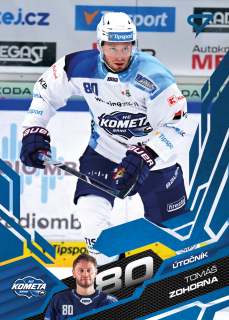 Zohorna Tomáš Azure Blue Tipsport extraliga 25/26 #18