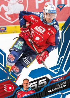Vondráček Tomáš Azure Blue Tipsport extraliga 25/26 #36