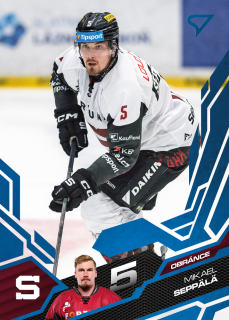 Seppälä Mikael Azure Blue Tipsport extraliga 25/26 #43