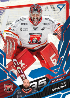 Novotný Filip Azure Blue Tipsport extraliga 25/26 #55