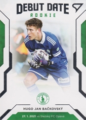 Bačkovský Hugo Jan Debut date rookie 20-21 Fortuna Liga #4