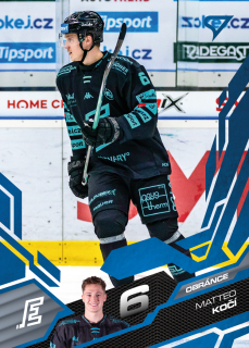 Kočí Matteo Azure Blue Tipsport extraliga 25/26 #77