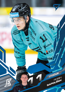 Sapoušek Robin Azure Blue Tipsport extraliga 25/26 #88