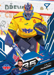 Klouček Milan Azure Blue Tipsport extraliga 25/26 #91