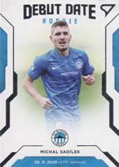 Sadílek Michal Debut date rookie 20-21 Fortuna Liga #7