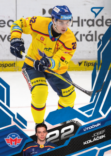 Koláček Josef Azure Blue Tipsport extraliga 25/26 #103
