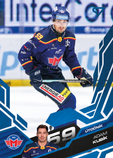 Kubík Adam Azure Blue Tipsport extraliga 25/26 #104