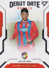 Míka Václav Debut date rookie 20-21 Fortuna Liga #9