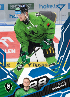 Skalický Pavol Azure Blue Tipsport extraliga 25/26 #124